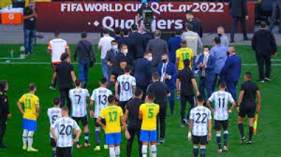 FIFA open disciplinary proceeding over Argentina/ Brazil suspended clash